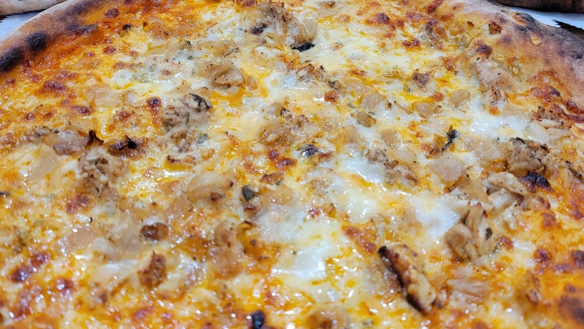 January Pizza Special: Bleu Buffalo
