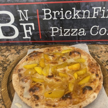 June Pizza Special: The Peach Cobbler
