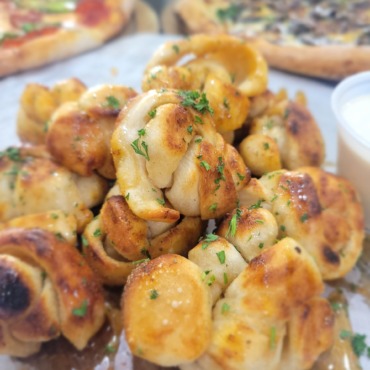 May Pizza Special: Old Bay Honey Knots